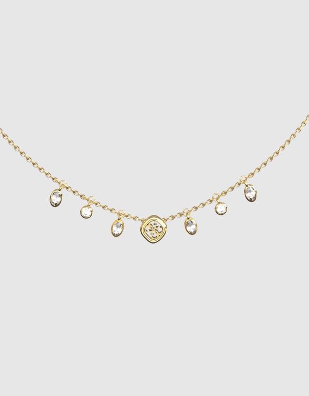 GUESS - Crystals & 4G Necklace