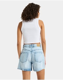 Roxy - Womens Morning Splend Denim Shorts