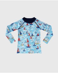 Aqua Blu Kids - Helm Long Sleeve Rash Vest - Babies