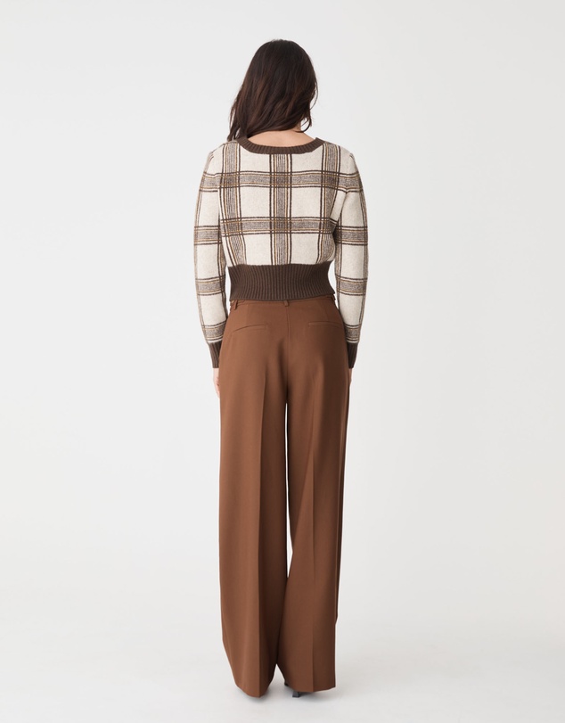 Forcast - Francesca Check Jumper
