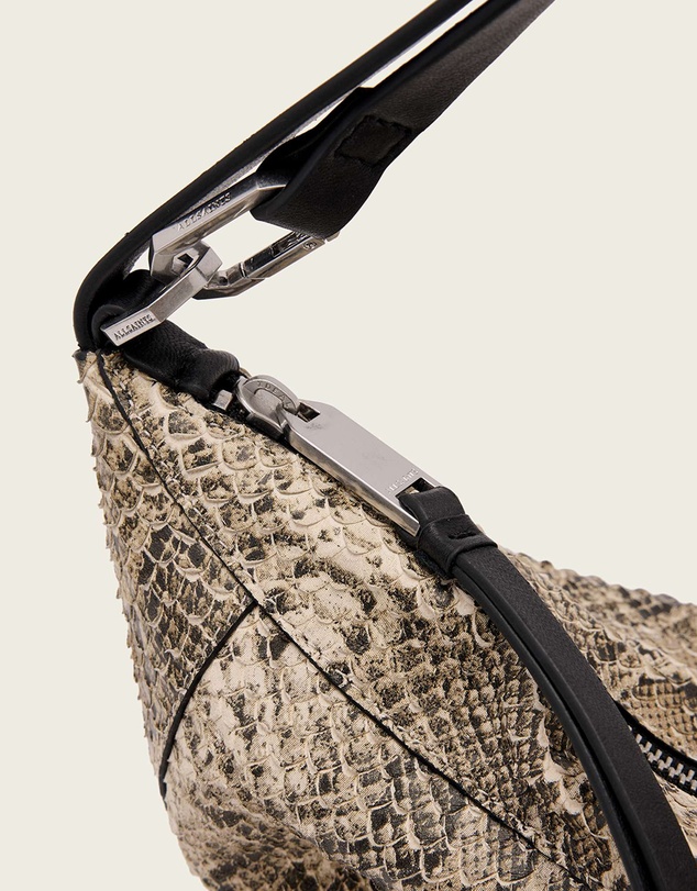 AllSaints - Luna Micro Snake Bag