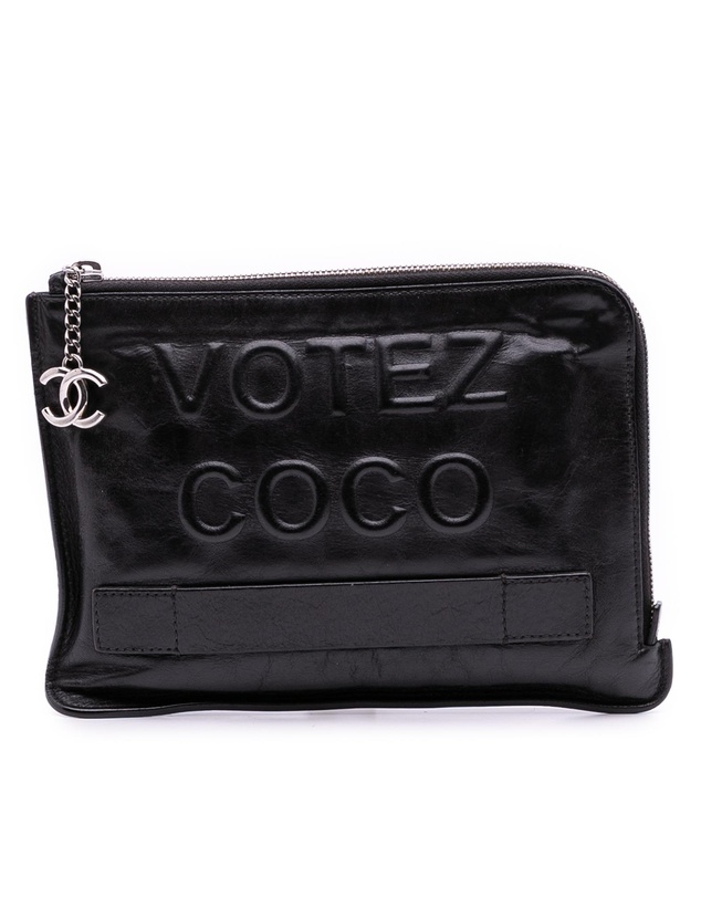 Pre-Loved by Azura Reborn - Pre-Loved Lambskin Votez Coco Clutch