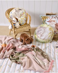 Linen House Kids - William Wombat Novelty Cushion