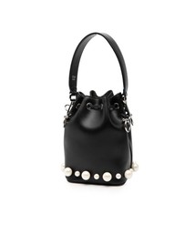 Pre-Loved by Azura Reborn - Pre-Loved Mini Leather Pearl Mon Tresor Bucket Bag