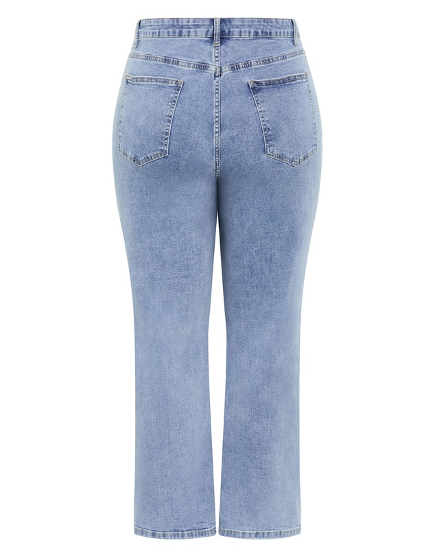 City Chic - Harley Fit Dani Straight Leg Jean