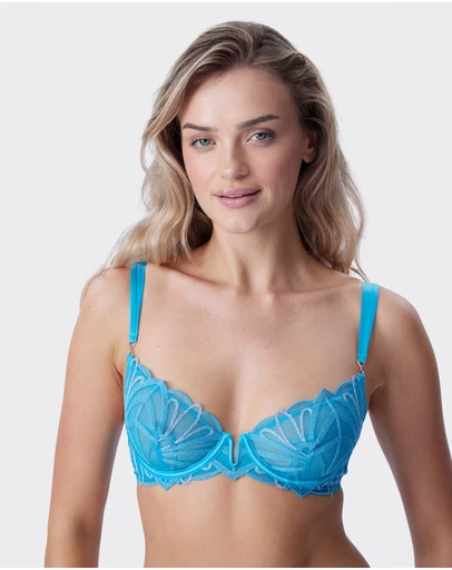 Bras N Things - Vamp Damsel Bra - Blue