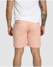 Mosmann - Brando Chino Shorts - Coral