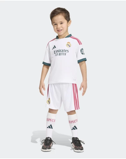 adidas Performance - Football Real Madrid 26/27 Home Kids Set