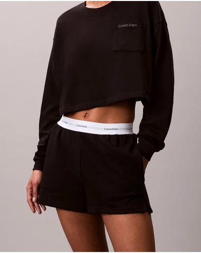 Calvin Klein - Logo Cotton Jersey Shorts