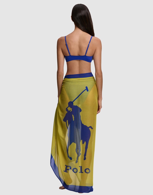 Polo Ralph Lauren - Big Pony Long Pareo Scarf Beach Cover Up
