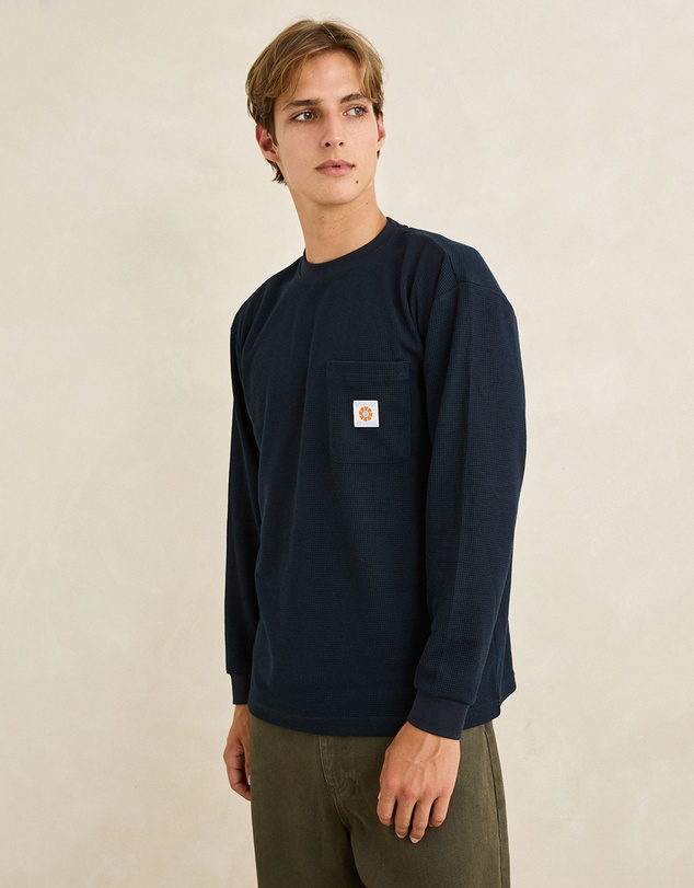 Rhythm - Vintage Pocket LS Waffle