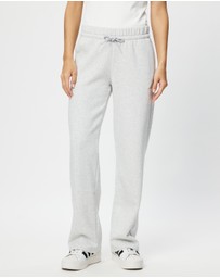 adidas Sportswear - Essentials Small Logo Feel Cozy Open-Hem Pants