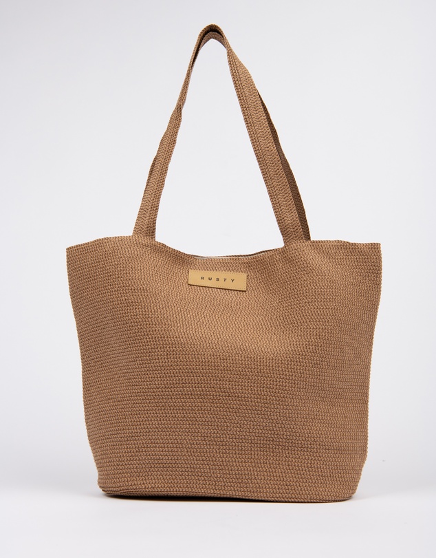 Rusty - Gisele Straw Beach Bag