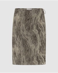St. Agni - Savannah Silk Wrap Skirt