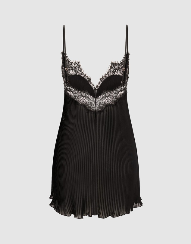 Hunkemoller - Plisse Zaphira Slip Dress