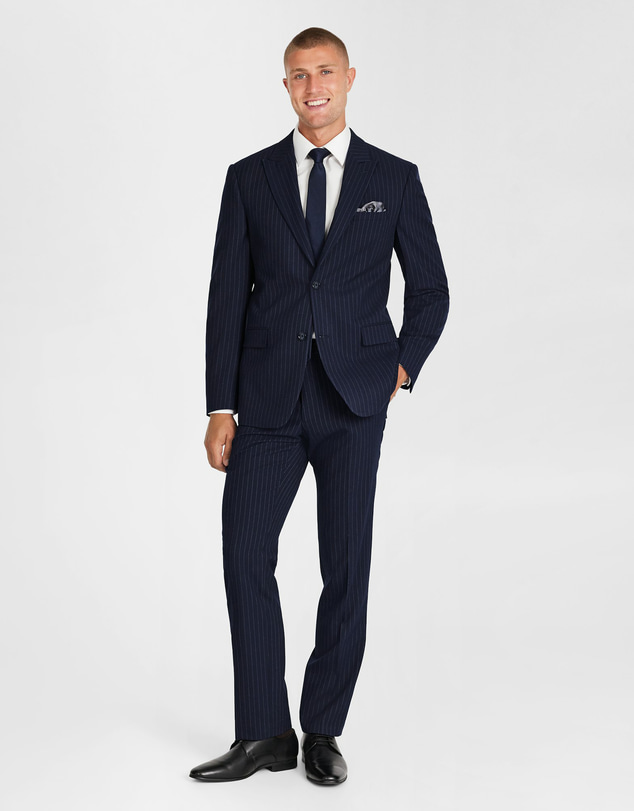Tarocash - Valor Pinstripe Suit Jacket