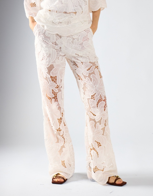Glamorous - High Waisted Flared Trousers