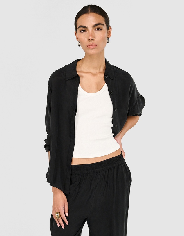 Staple the Label - Sylvie Cupro Shirt