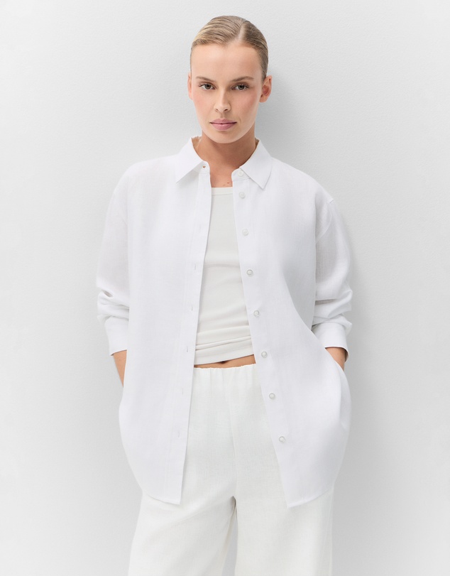 UNISON - The Classic Oversized Linen Shirt