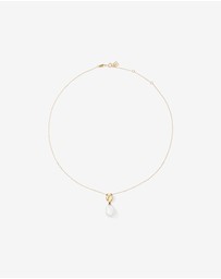 Michael Hill - Baroque Cultured Freshwater Pearl Drop Necklace in 10kt Yellow Gold