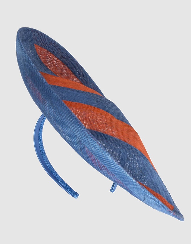 Max Alexander - Large Multicolor Plate Racing Fascinator Racing Fascinator