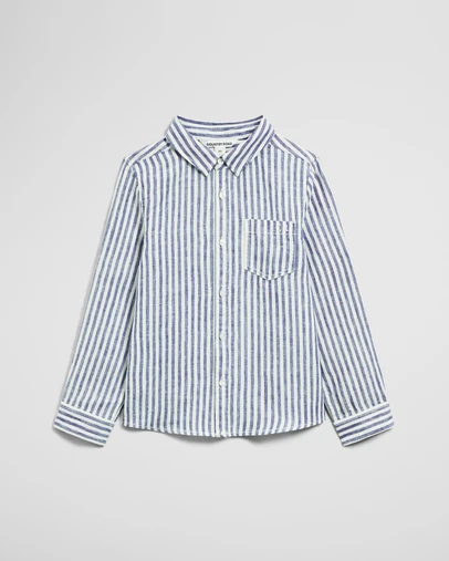 Country Road - Long Sleeve Linen Shirt