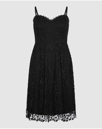 City Chic - Scarlet Lace Dress