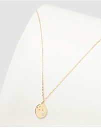Luna Rae - Solid Gold - Stars of Taurus Diamond Necklace