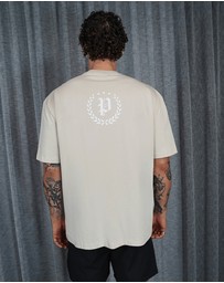 Provence - Crest Logo T-Shirt Beige