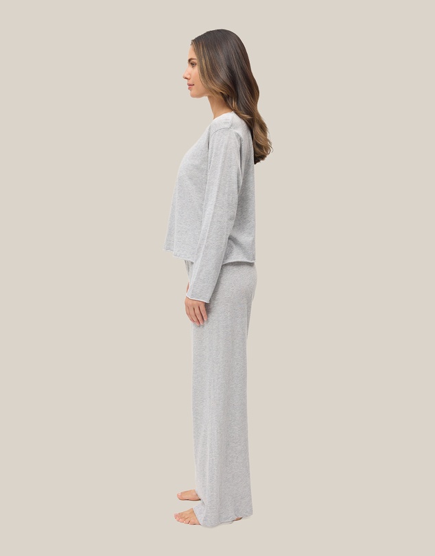 Papinelle - Jada Organic Cotton Boxy Long Sleeve Tee