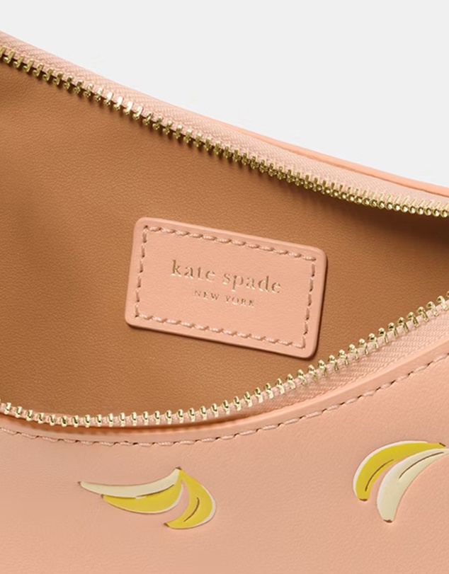 Kate Spade - Duo Banana Printed Leather Mini Shoulder Bag