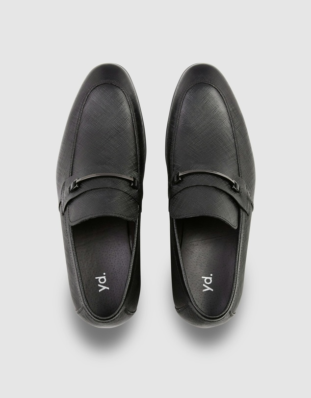 yd. - Riccardo Textured Leather Loafer