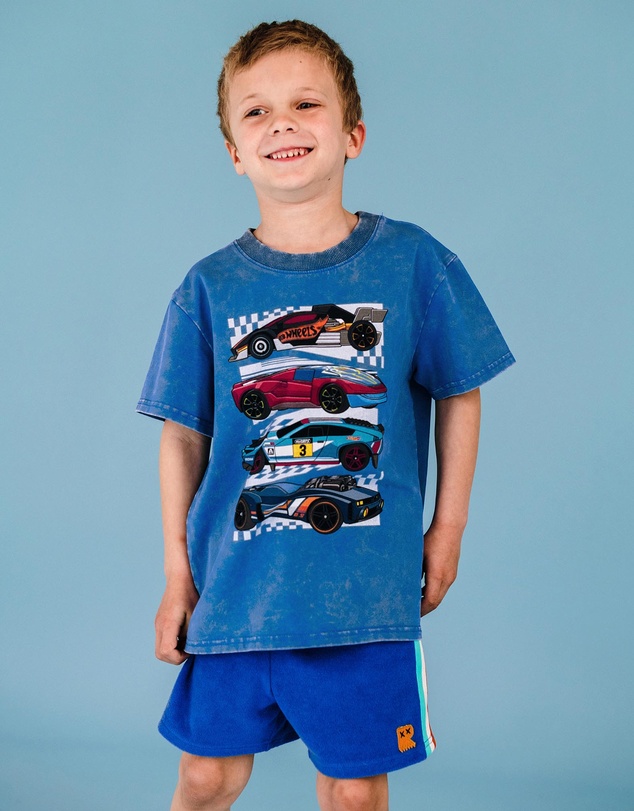 Rock Your Kid - Hot Wheels Vintage Cars Tee - ICONIC EXCLUSIVE - Kids-Teens