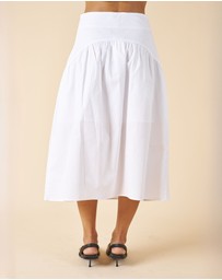 CAMIXA - Mare Cotton Midi Skirt