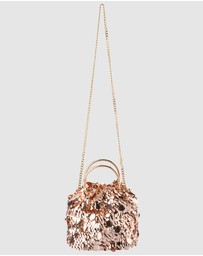 Olga Berg - Vera Sequin Top Handle