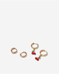 Rubi - 2Pk Mid Earring