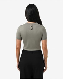 Forcast - Catherine Short Sleeve Knit