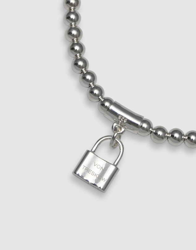 Von Treskow - Von Treskow Padlock Stretchy Bracelet