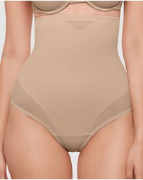 Miraclesuit Shapewear - Sexy Sheer Shaping High Waist Thong