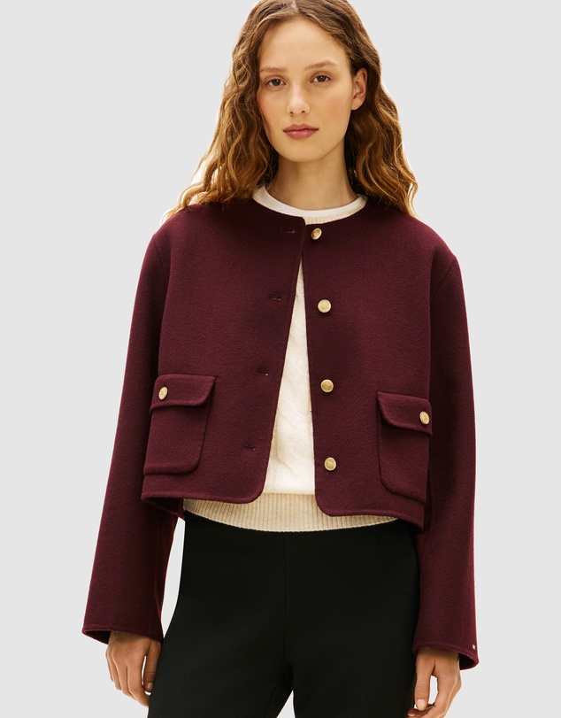 Tommy Hilfiger - Double-Faced Wool Blend Jacket