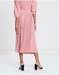 SABA - Lillie Pleated Midi Skirt