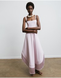 Clea - Emine Fringe Hem Dress