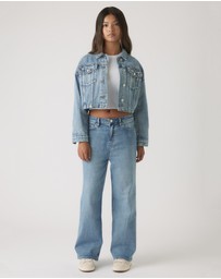 Decjuba Kids - Studded Denim Jacket - Teens