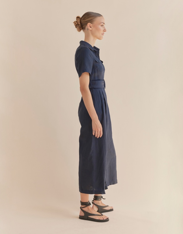 Amelius - Portsea Linen Jumpsuit