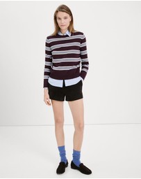 M.N.G - Striped Fine Knit Sweater