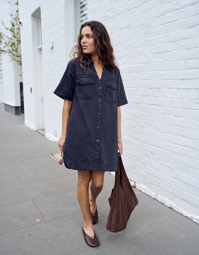 Ceres Life - Bonnie Relaxed Shirt Dress