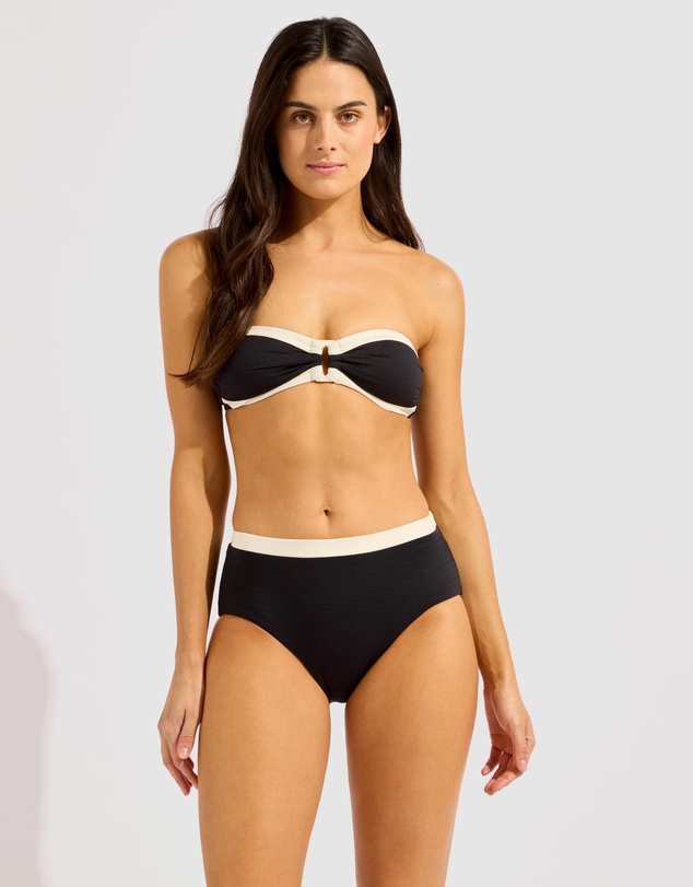 Seafolly - Band Wave Belted High Waisted Pants