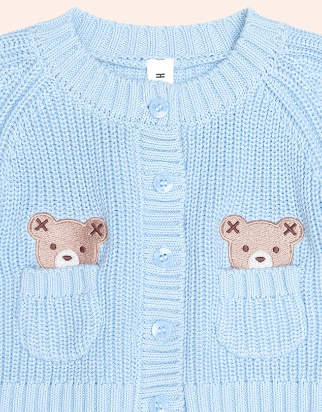 Huxbaby - Fisherman Cardigan - Babies