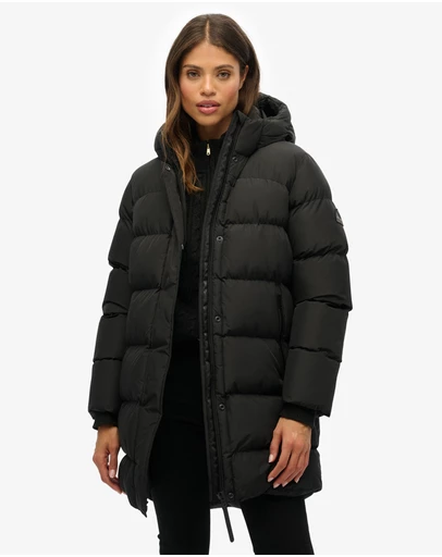 Superdry - Hooded Sports Puffer Mid Jacket