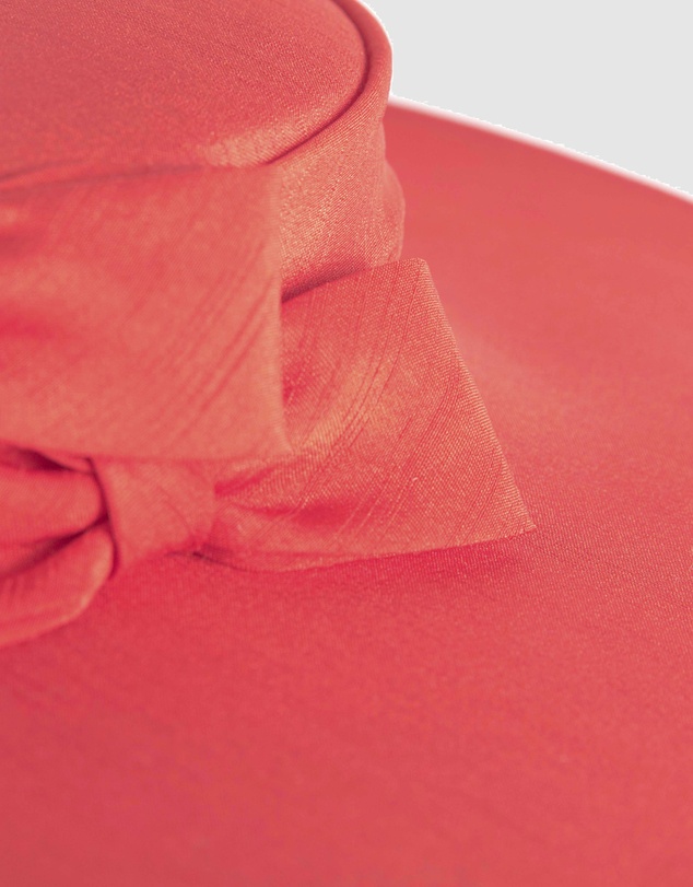 Max Alexander - Bright Red Wide Brim Boater Hat